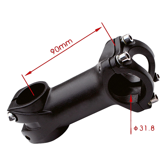Bicycle stem ensure the handlebars are securely clamped to the fork steerer