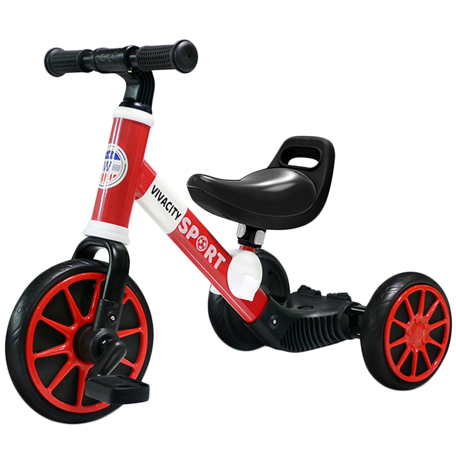 Balance Bike 3 Wheels Winking Bike