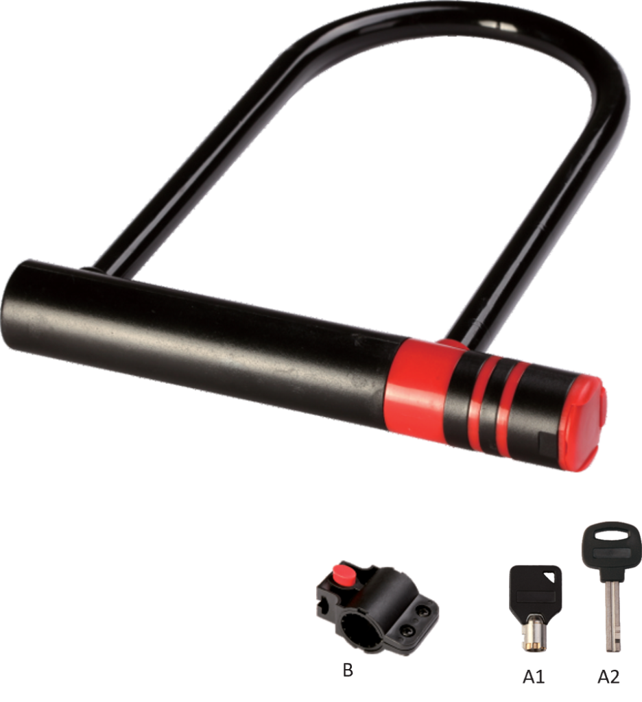 U-Shackle Locks for Bikes - 140 X 210mm