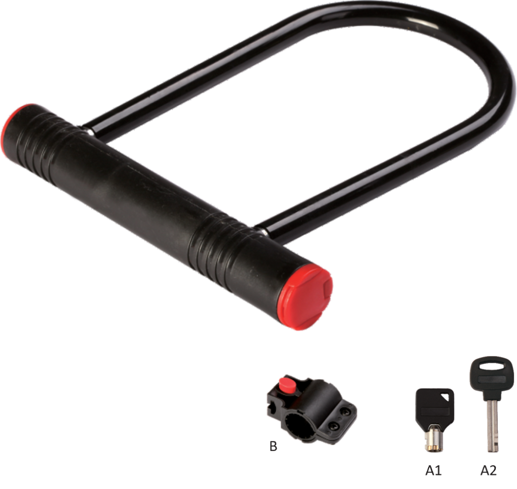U-Shackle Locks for Bikes - 200 X 245mm