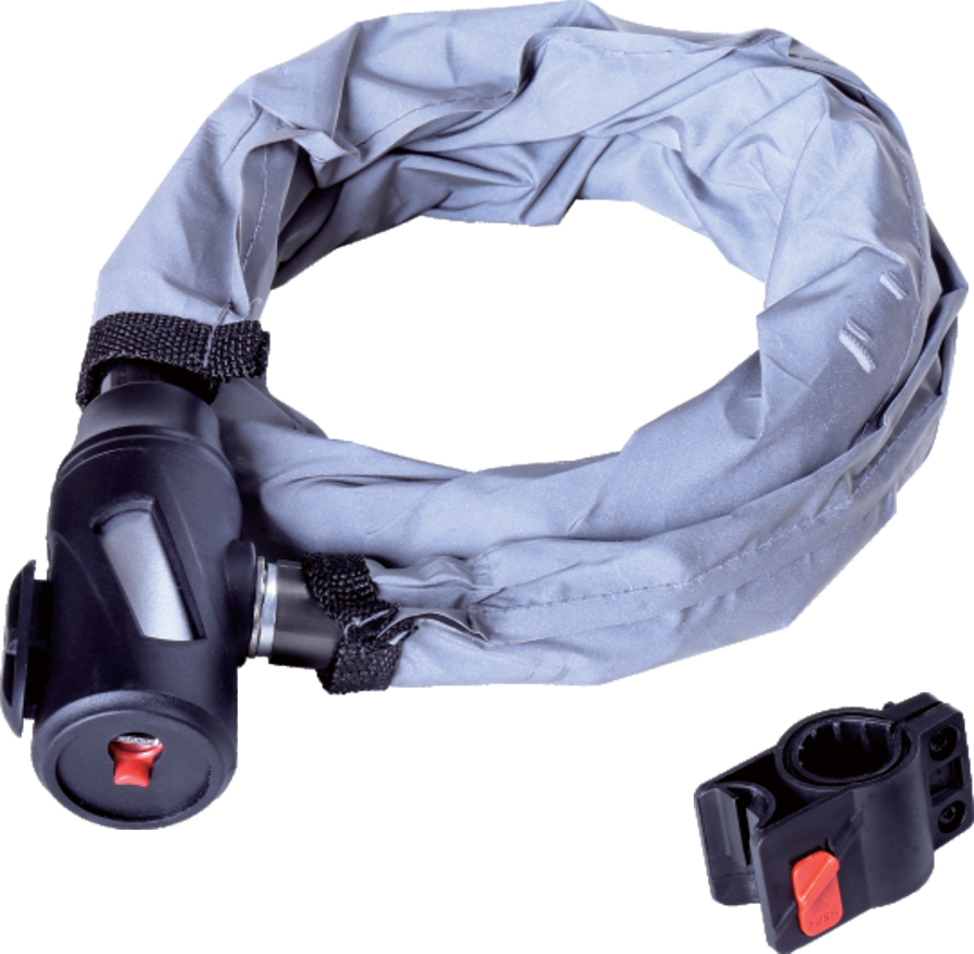 Joint Key Lock | Joint Armored Bike Lock with Sleeve & Bracket- Φ18 X800mm