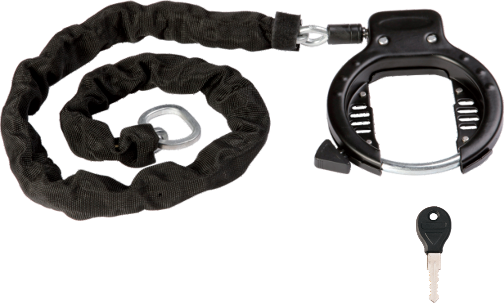 Frame Lock with chain- 5.5X1000mm