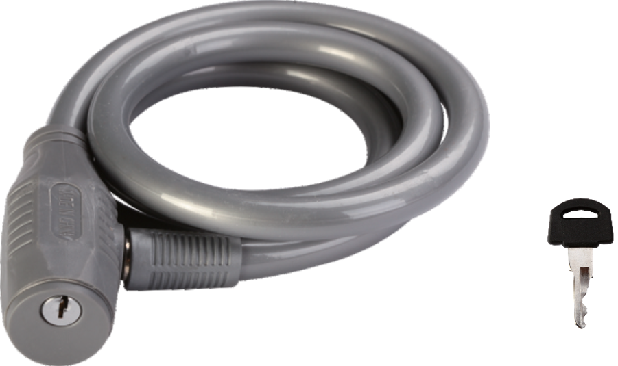 Spiral cable lock - multicolor - Φ10 / 12 X 1000mm