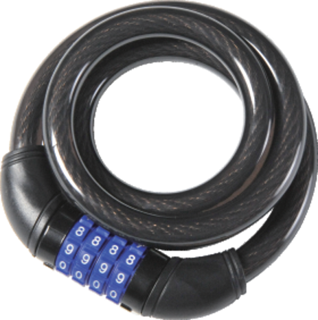 Spiral Combination Lock | Spiral Combination Cable Lock