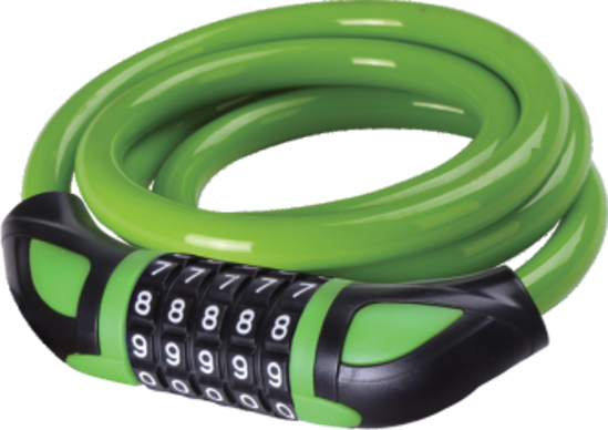 Spiral Combination Lock | Spiral Combination Cable Lock