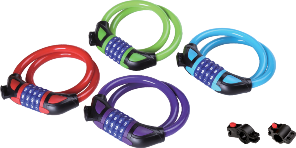 Combination Cable Lock | Bicycle Combination Cable Lock