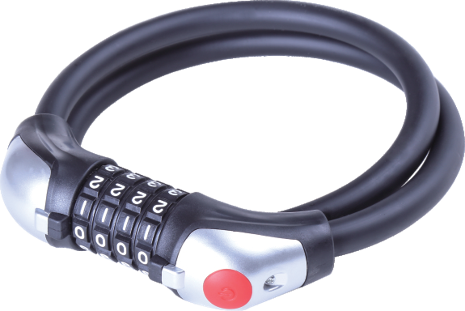 Combination Cable Lock | Bicycle Combination Cable Lock