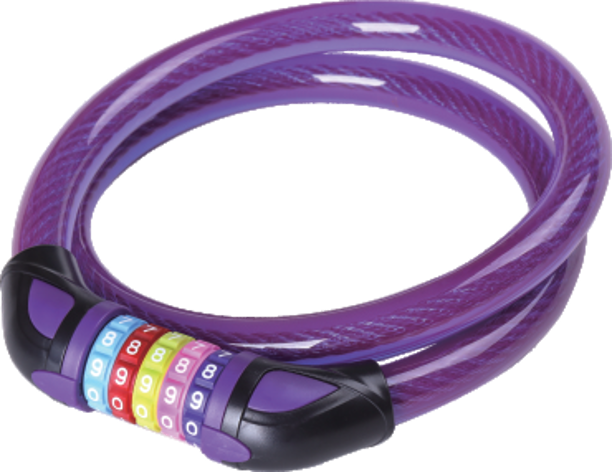 Combination Cable Lock | Bicycle Combination Cable Lock