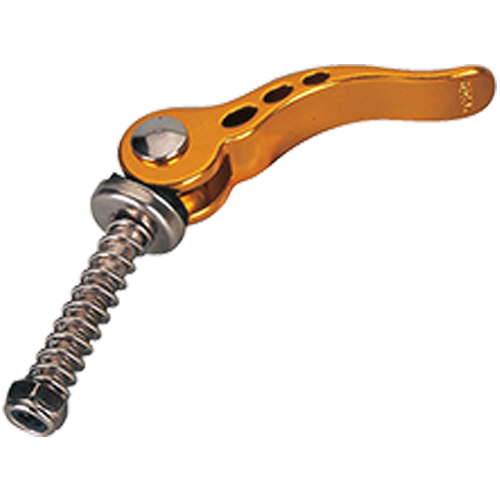 Quick Release | removing and replacing the wheel from the bicycle frame without using any tools.