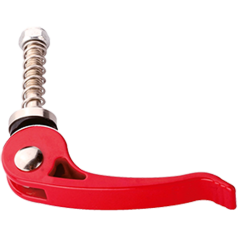 Quick Release | removing and replacing the wheel from the bicycle frame without using any tools.