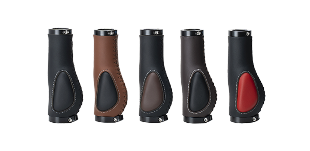 Handlebar grips with 25° Hardness EVA Cushion Pad